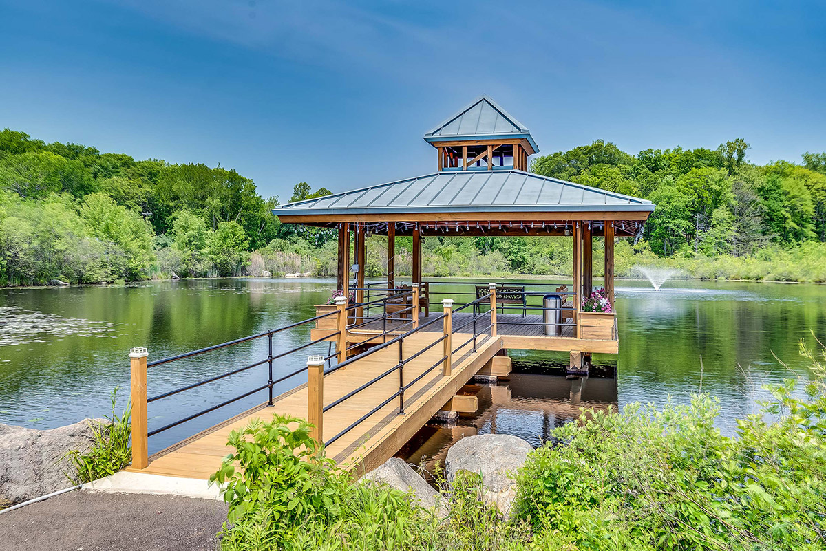 Dock gazebo fountain Guilford